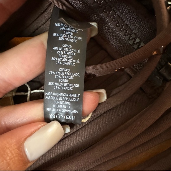 SKIMS RHINESTONE SWIM STRAPPY SKIRT - Picture 7 of 12